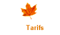 Tarifs