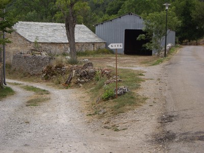 accs au gite en lozere